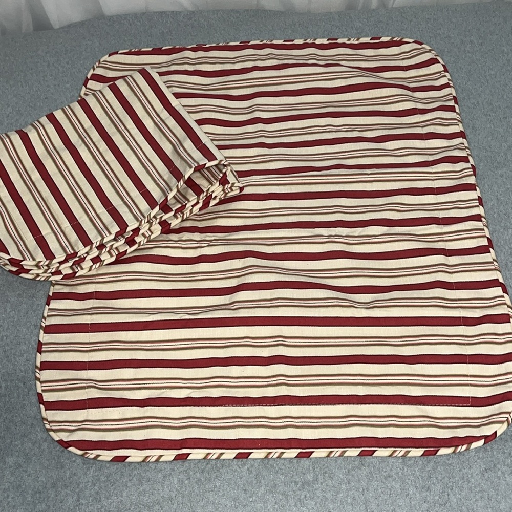 Waverly Garden Room Sham Pillow Case Set 20X26 Standard Accent Stripes